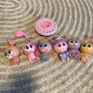 Nerlie Selling 6 Nerlies and Nerlie spaceship walker that lights up